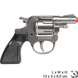 Police 357 Colt Detective Style 8-Shot Toy Cap Gun - Silver | 73/0 | Gonher