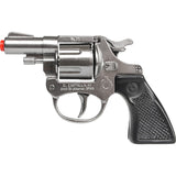 Police 357 Colt Detective Style 8-Shot Toy Cap Gun - Silver | 73/0 | Gonher