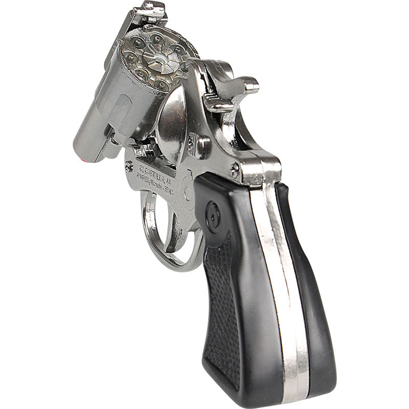 Police 357 Colt Detective Style 8-Shot Toy Cap Gun - Silver | 73/0