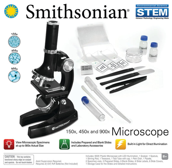 Smithsonian Microscope Kit | 7407 | Toysmith