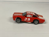 Aurora AFX non-magnatraction lighted Chevelle Stocker red/white/orange #29  | 1975 | Aurora - AFX