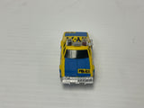 Aurora AFX maga-traction Chevy pursuit car with overhead roof lights blue, and yellow | 1979 | Aurora - AFX
