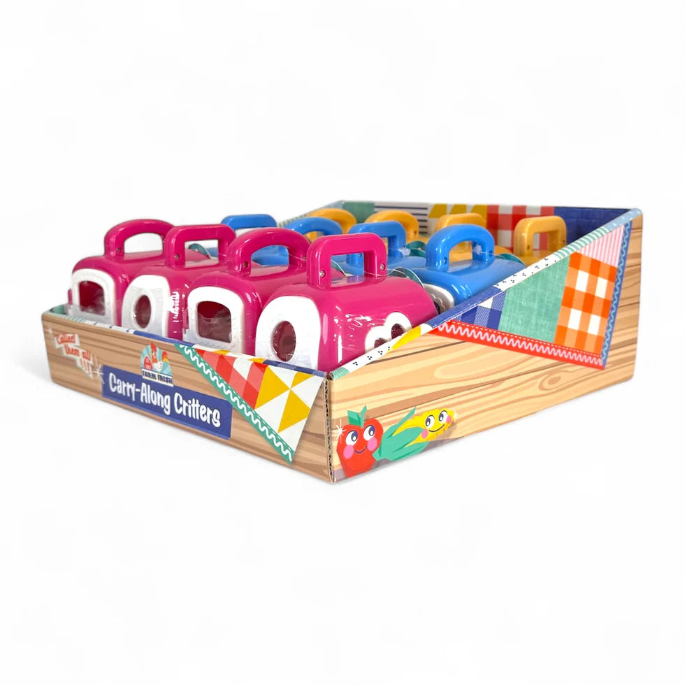 Farm Fresh Carry-Along Critters | 7893 | Toysmith