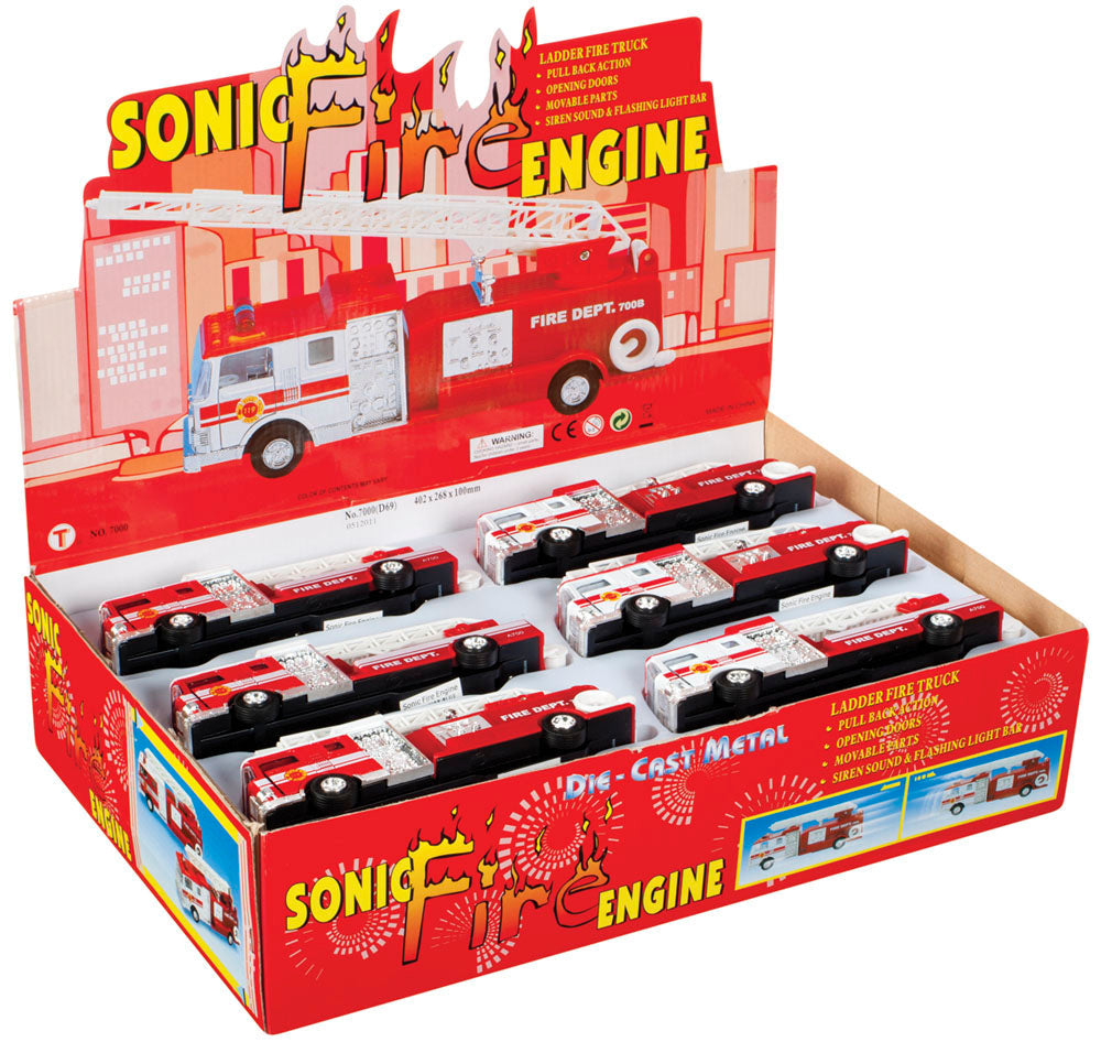 Rollin' Sonic Fire Engine | 8001 | Toysmith – ProTinkerToys.com