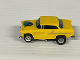 Aurora AFX 1955 Cheyv Bel Air Yellow/Silver Pipes magnatraction | 1777-1913 | Aurora - AFX