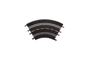 Curved track section for model trains, 1/60 scale for Carrera 20020571