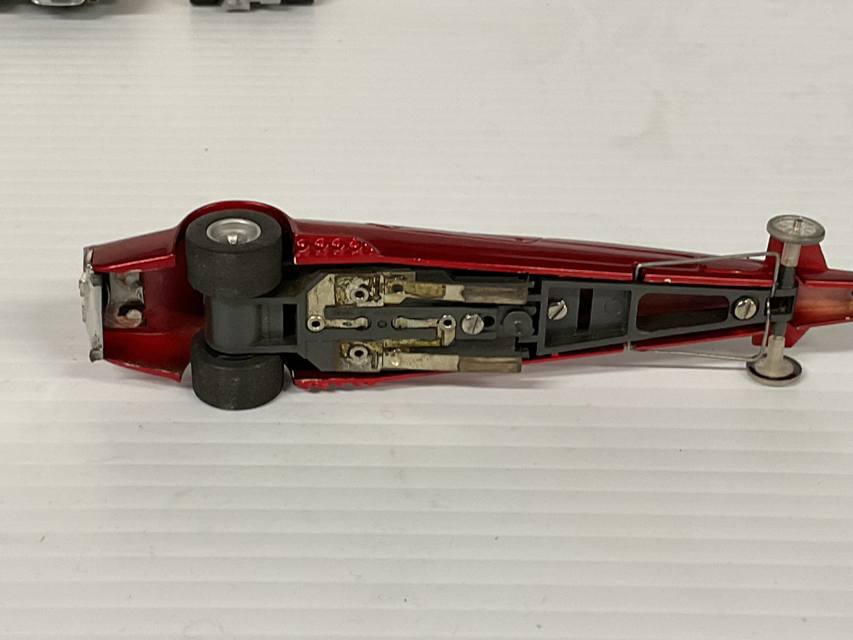 Aurora AFX non-magnatraction Dodge "Aztec" Dragster Candy Plated Red  | 1792 | Aurora - AFX