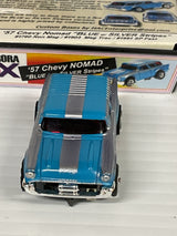 Aurora AFX 1957 Chevy Nomand ' Blue w/Silver stripes" Non Mag | 1760 | Aurora - AFX