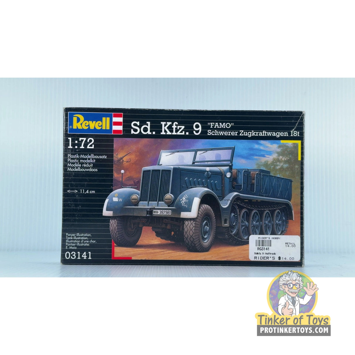 Sd. Kfz. 9 "FAMO" Schwerer Zugkraftwagen 18t 1:72 | 03141 | Revell