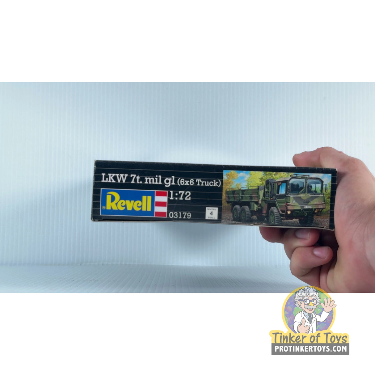 LKW 7t. mil gl (6x6 Truck) 1:72 | 03179 | Revell