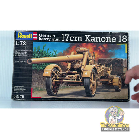 German heavy gun 17cm Kanone 18 1:72 | 03176 | Revell