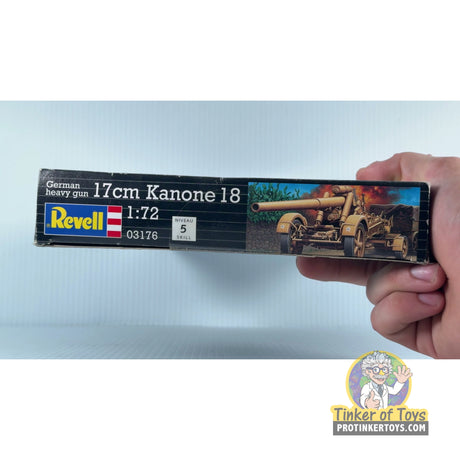 German heavy gun 17cm Kanone 18 1:72 | 03176 | Revell