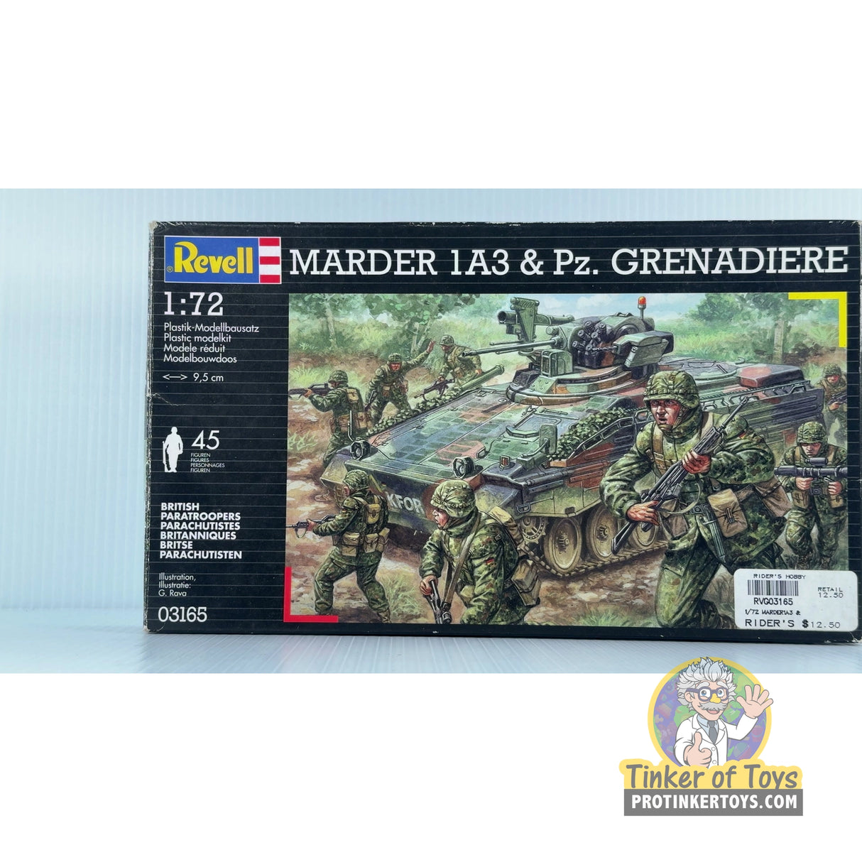 Marder 1A3 & Pz. Grenadiere 1:72 | 03165 | Revell