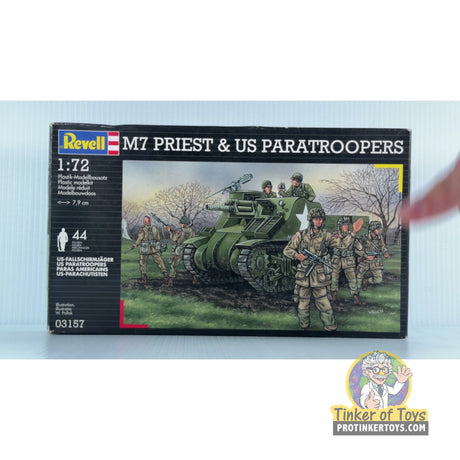 M7 Priest & US Paratroopers 1:72 | 03157 | Revell