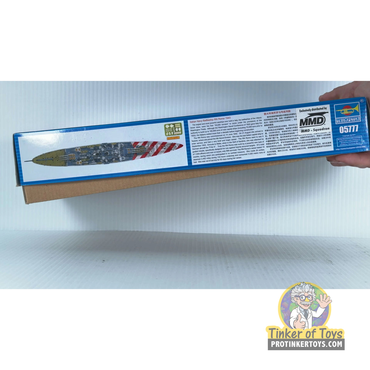 Italian Navy Battleship RN Roma 1943 1:700 | 05771 | Trumpeter