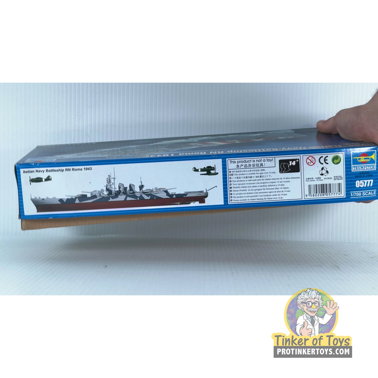 Italian Navy Battleship RN Roma 1943 1:700 | 05771 | Trumpeter