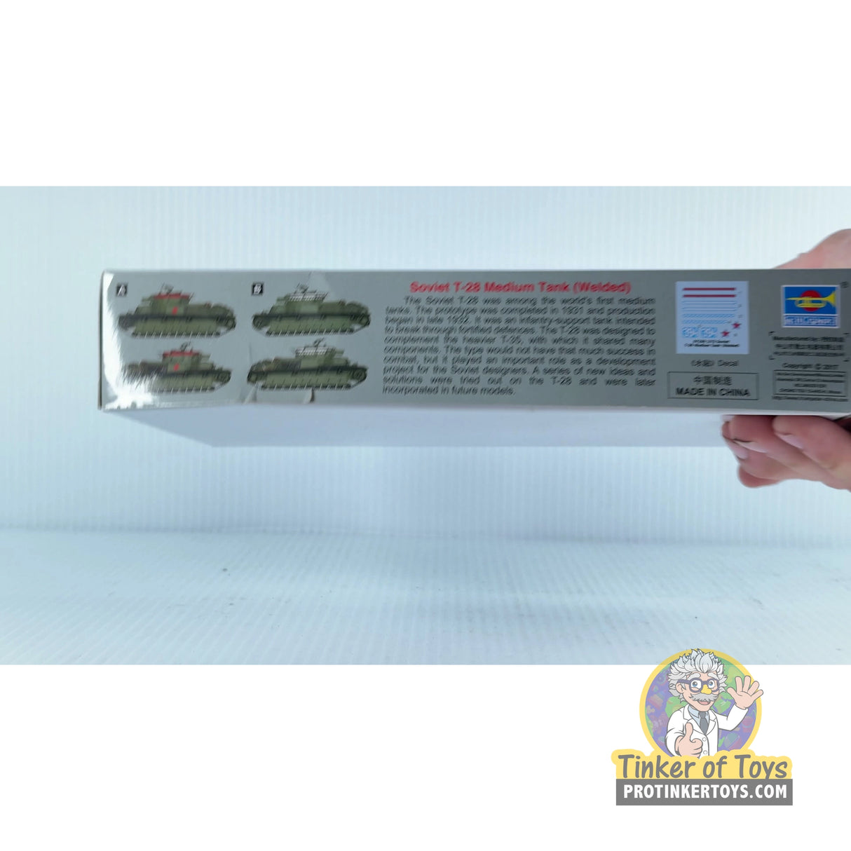 Soviet T-28 Medium Tank (Welded) 1:72 | 0032918 | Trumpeter