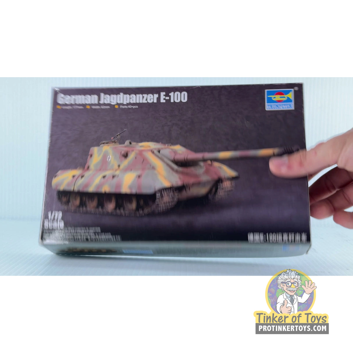 German Jagdpanzer E-100 1:72 | 07122 | Trumpeter