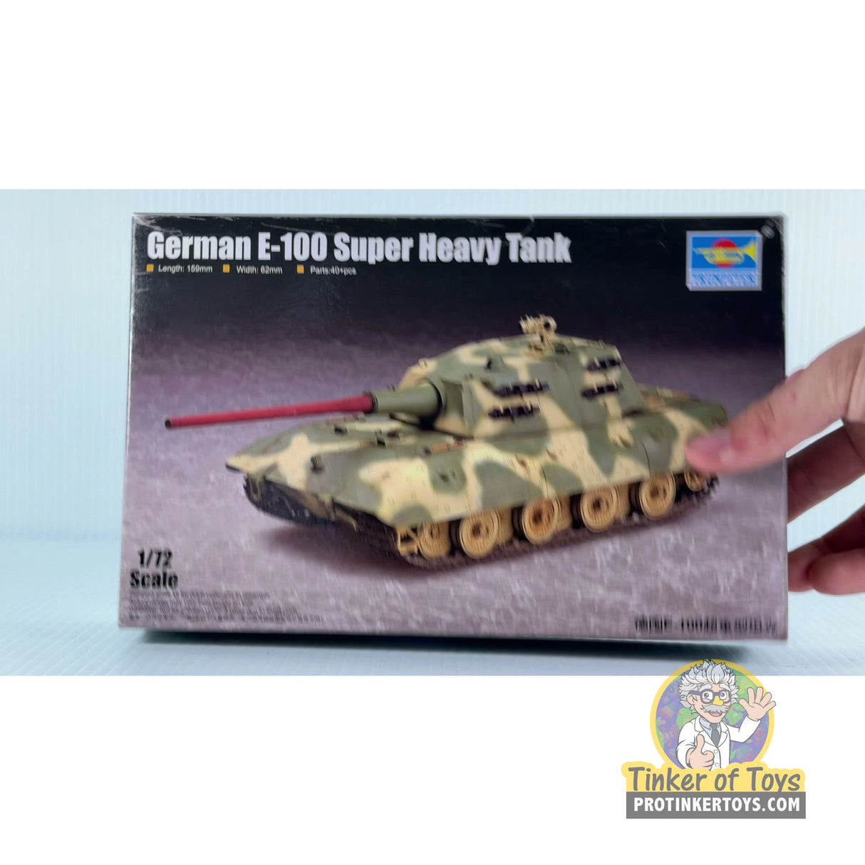 German E-100 Super Heavy Tank 1:72 | 003100 | Trumpeter