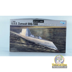 U.S.S. Zumwalt DDG-1000 Zumwalt Class Destroyer 1:700 | 7141 | Dragon