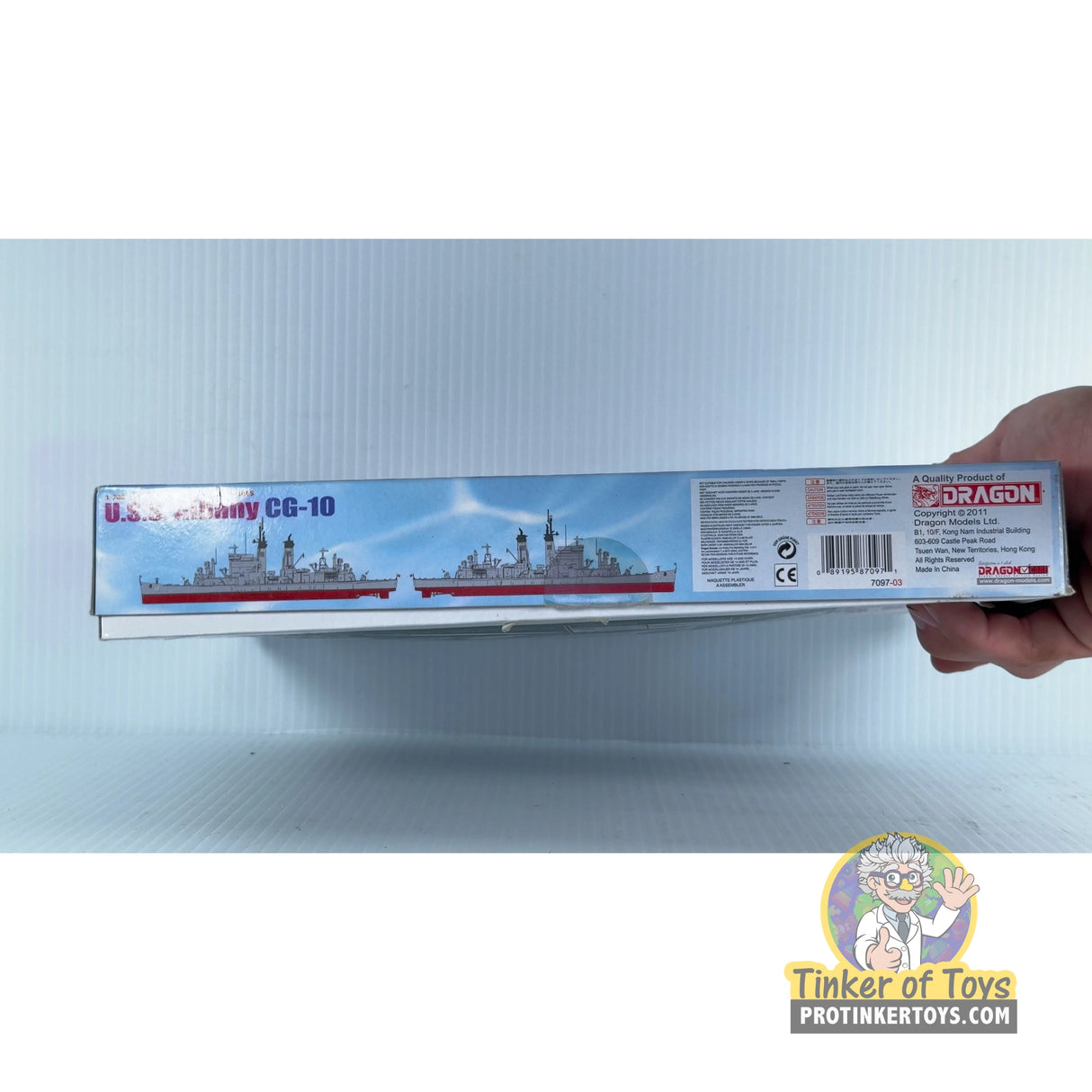 U.S.S. Albany CG-10 1:700 | 7097 | Needs Brand Review