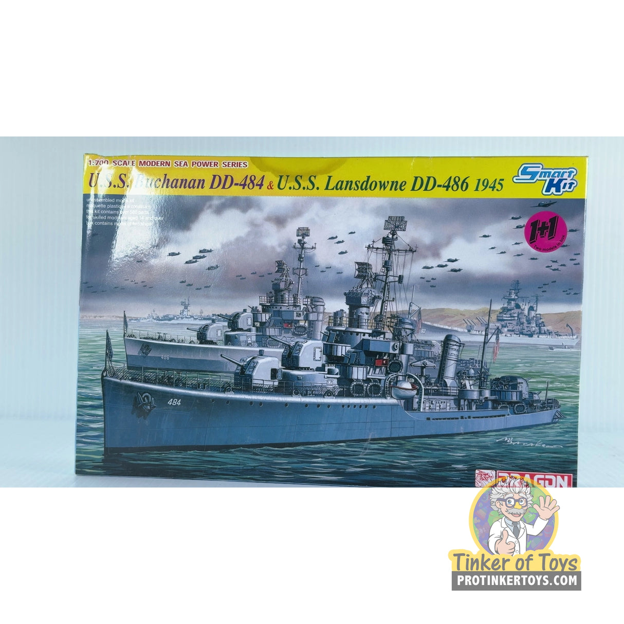 U.S.S. Buchanan DD-484 & U.S.S. Lansdowne DD-486 1945 1:700 | 7084 | Dragon