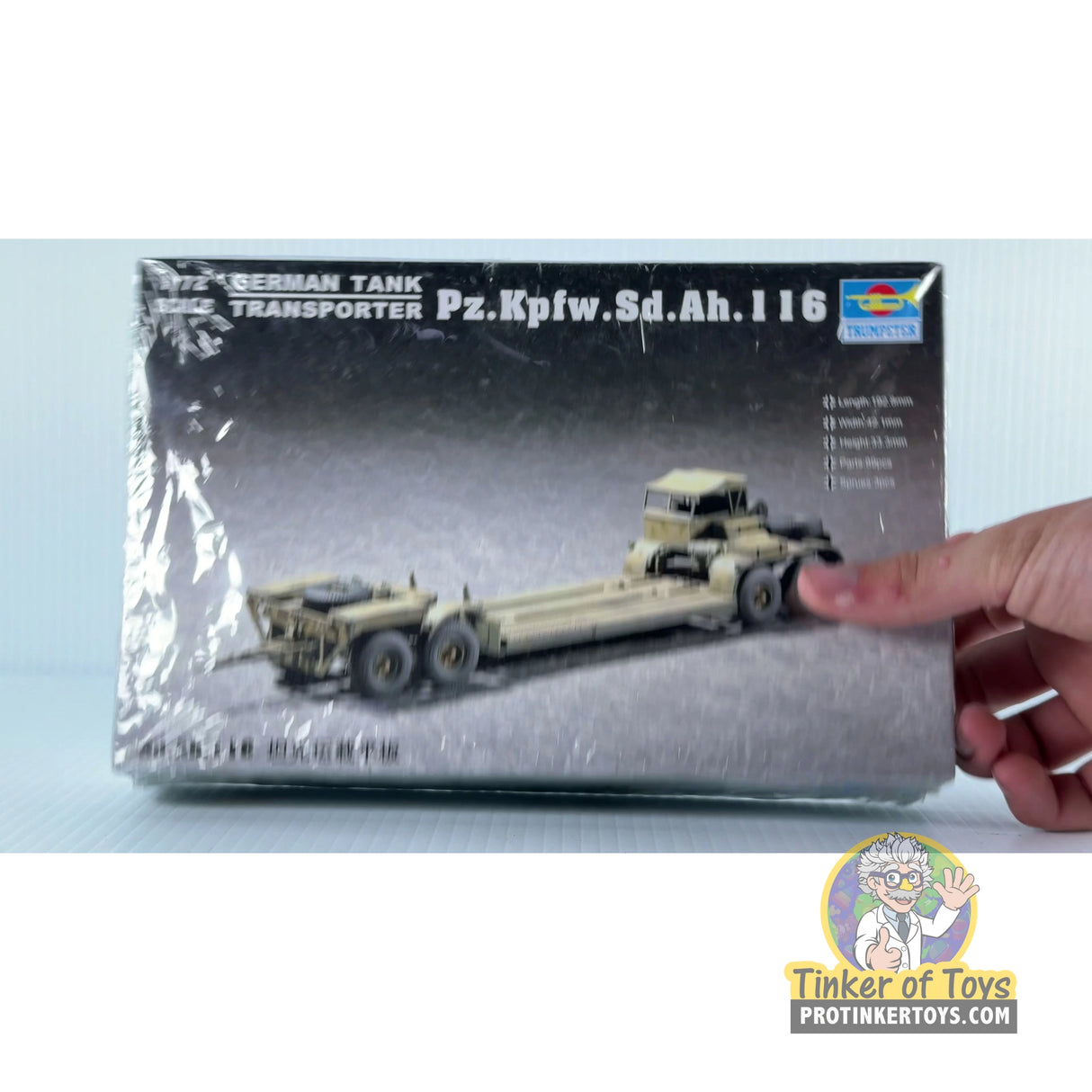 German Tank Transporter Pz.Kpfw.Sd.Ah.116 1:72 | PENDING-87222001-07031222-C077 | Trumpeter
