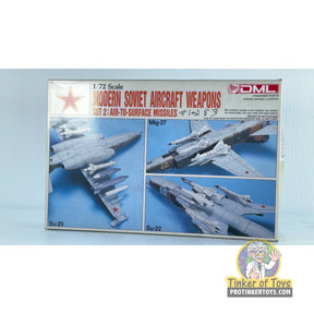Modern Soviet Aircraft Weapons Set 2: Air-to-Surface Missiles #1-2-3 1:72 | 2505-03 | DML