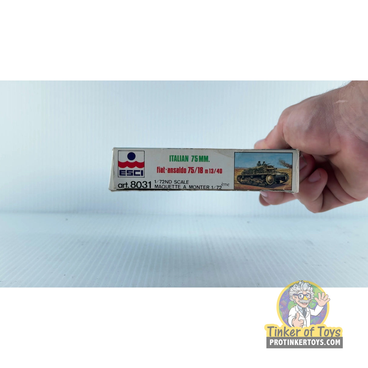 Italian 75mm Fiat-Ansaldo 75/18 M13/40 1:72 | PENDING-87222001-07031247-C089 | Needs Brand Review