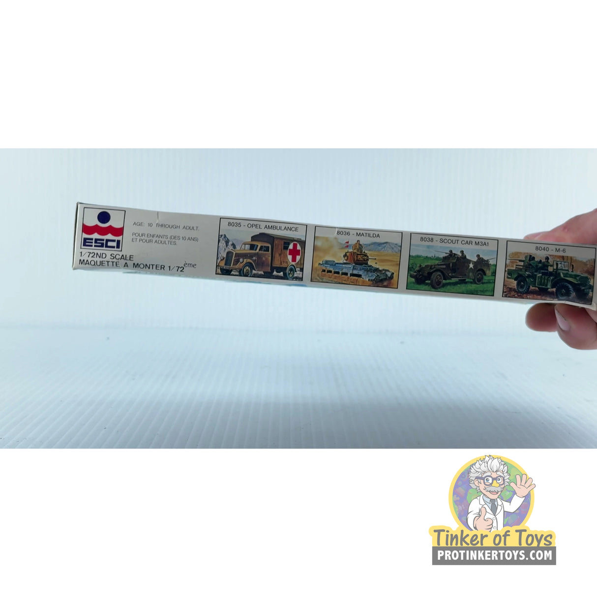 U.S. 155 mm. Gun Motor Carriage M-12 1:72 | 8042 | Needs Brand Review