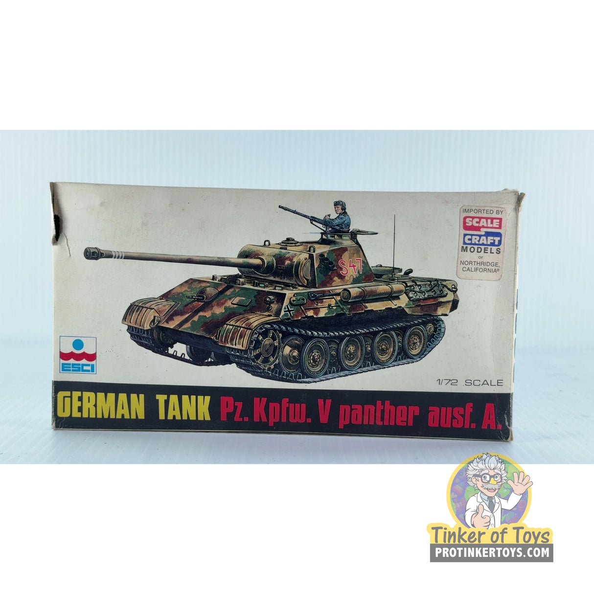 German Tank Pz. Kpfw. V Panther Ausf. A 1:72 | PENDING-87222001-07031248-C091 | Needs Brand Review