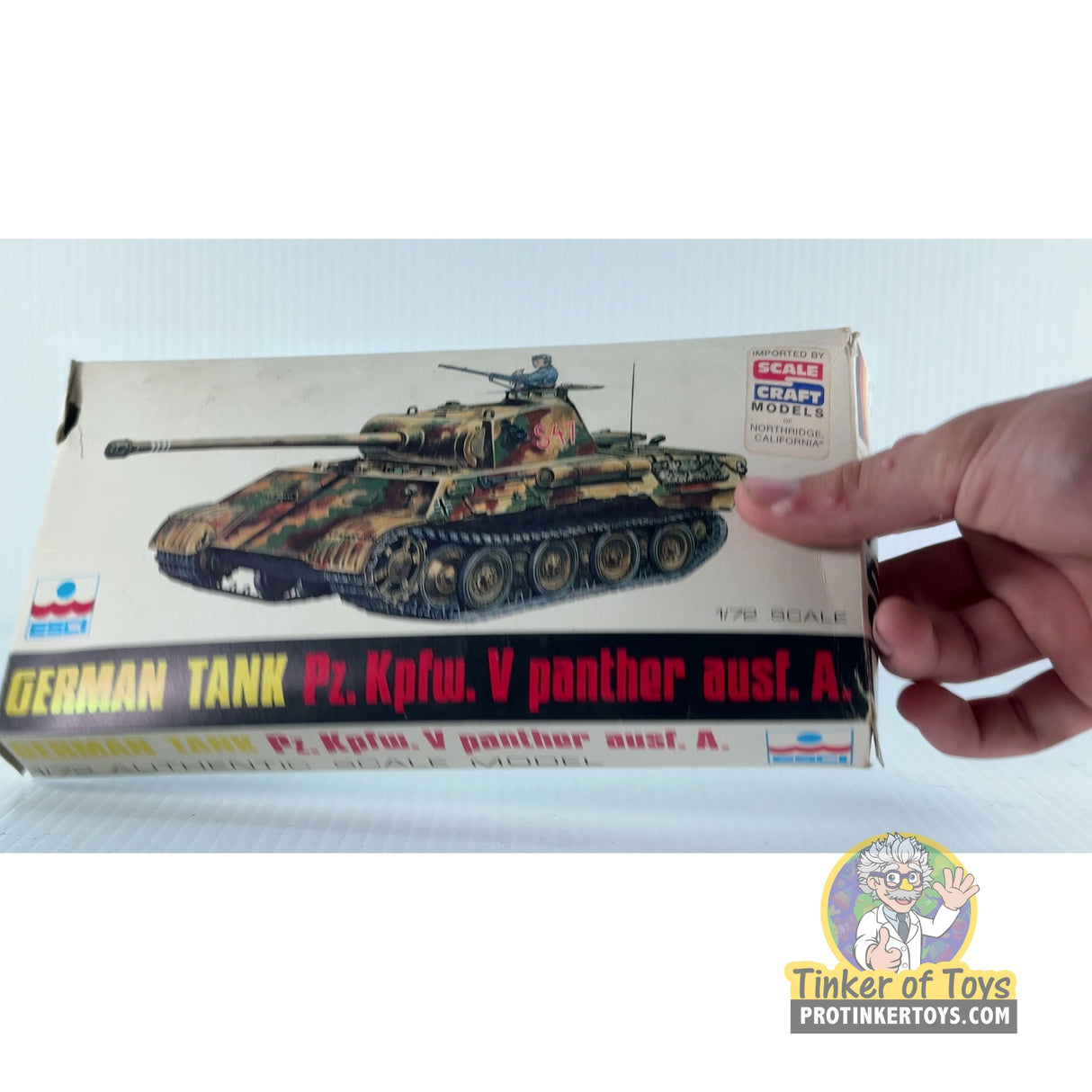 German Tank Pz. Kpfw. V Panther Ausf. A 1:72 | PENDING-87222001-07031248-C091 | Needs Brand Review