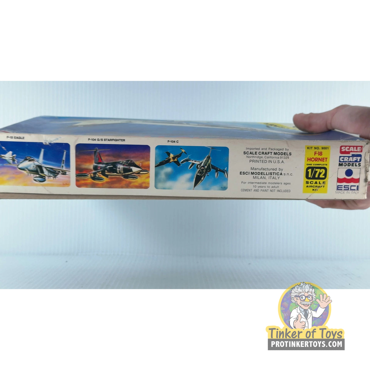 McDonnell Douglas F-18 Hornet 1980s Navy/Marines Strike Fighter 1:72 | SC-9001 | Scale Craft Models
