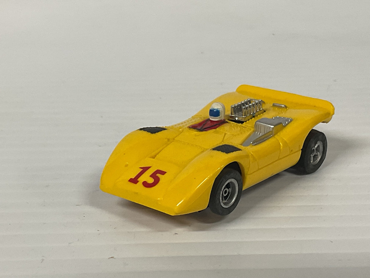 Aurora AFX magnatraction Ferrari Can Am 612 Yellow   | 1751 | Aurora - AFX
