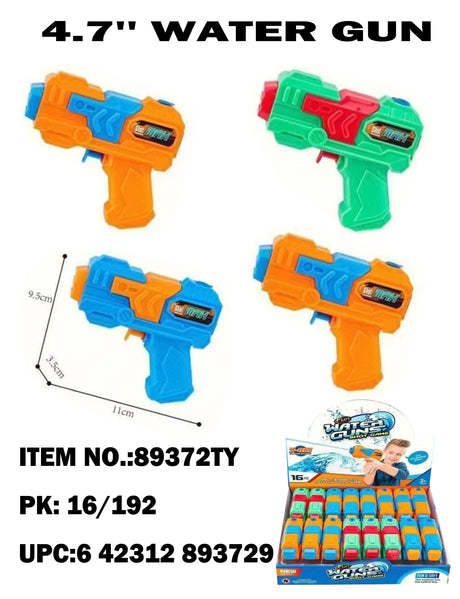 4.3" Colorful Water Guns | 89372 | Best Value Products