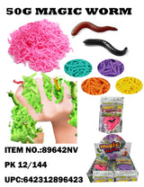 50g TPR Magic Worm | 89642 | Best Value Products