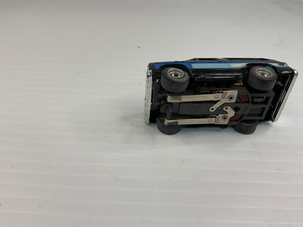 Aurora AFX magnatraction Chevy Blazer Black/BarkB//Light blue/White  | 1984 | Aurora - AFX