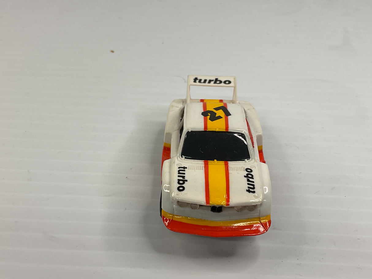 Tomy Aurora AFX magnatraction lighted BMW Orange #27  | 19XX | Tomy Aurora - AFX