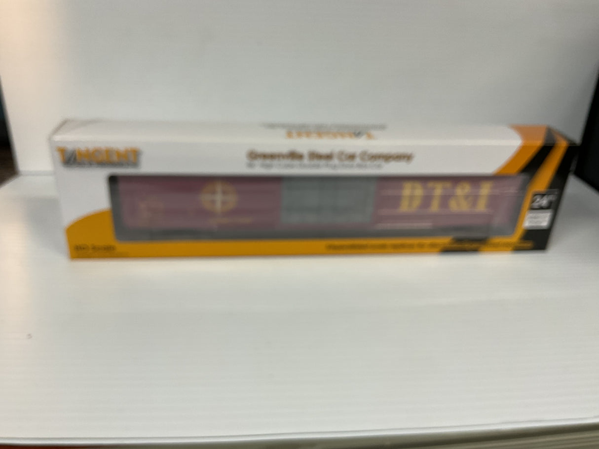 Tangent 86' High Cube Double Plug Door Box Car DT&I | 25046-10 | Tangent Scale Model