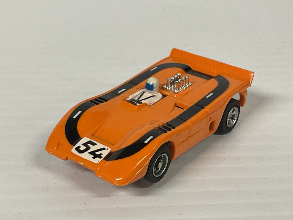 Aurora AFX magnatraction Auto World McLaren XLR Orange/Black #54  | 1752 | Aurora - AFX