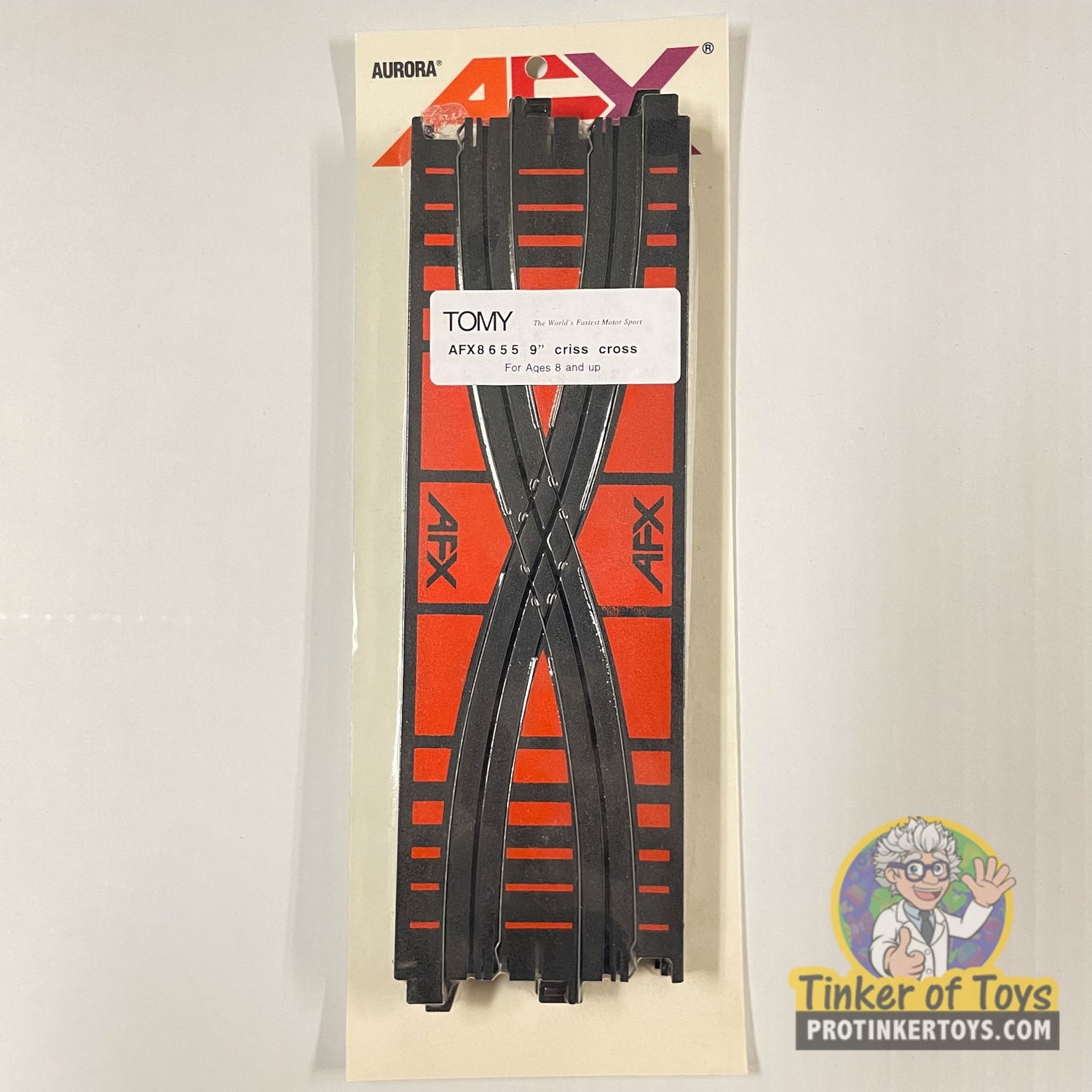 9" Criss Cross 2 Pk| 8655R | Aurora Tomy AFX Vintage