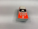 Aurora AFX non-magnatraction 1971 Vega Gasser White/Flourescent Flames | 1759 | Aurora - AFX