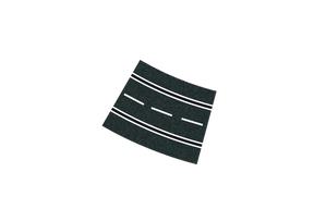 Road curve marking indicating a 4/15° curve for Carrera 20020578