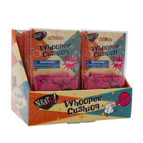 Box of noisemaker cushions with "Braap!" text for Toysmith 9716