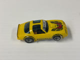 Aurora AFX magnatraction Pontiac, Firebird Trans Am, mustard/black/red bird | 1981 | Aurora - AFX