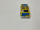 Aurora AFX maga-traction Chevy pursuit car with overhead roof lights blue, and yellow | 1979 | Aurora - AFX