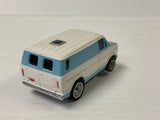 Aurora AFX magnatraction custom van Blue/White special chassis | 1942 | Aurora - AFX