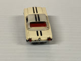 Aurora AFX -Thunder-jet 62 1/2 Mustang Fastback 2+2  White/Black/Red/Black/ | 1373 | Aurora - AFX- Model Motoring