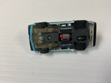 Aurora AFX G plus chassis Pontiac, Firebird Trans Am, white/light blue/black  #9| 1981 | Aurora - AFX