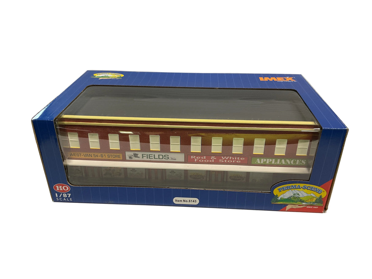 4 Store Building Ho Scale | IMX6143 | Perma-Scene